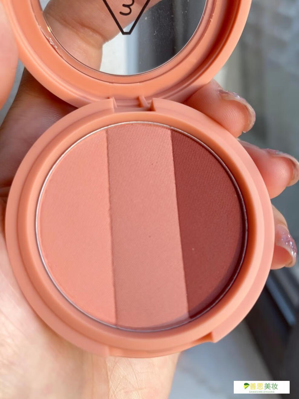 3ce 四色眼影mini muliti4色眼影盘珠光哑光葱片红棕干玫瑰送女友