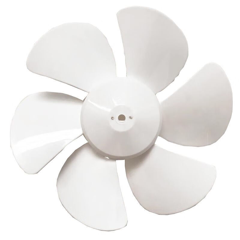 排气扇扇叶换气扇配件排风扇叶子抽风机风叶81012寸六叶d孔12寸灰色扇