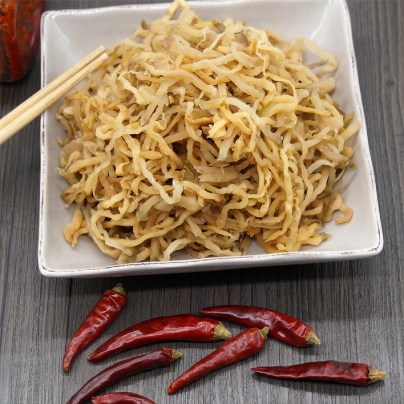 贵州土特产大头菜咸菜正宗农家腌制500g装原味咸菜丝下饭菜开胃菜