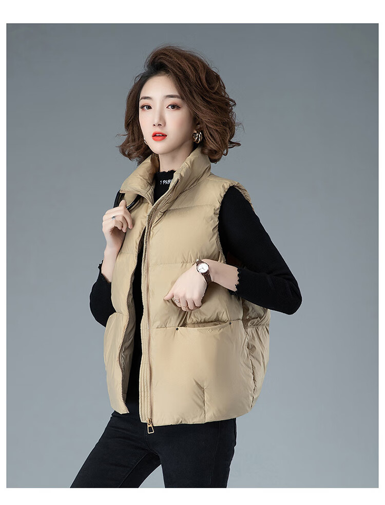 衣典零一羽绒马甲女短款2020冬季女装冬装新款时尚品牌气质韩版休闲