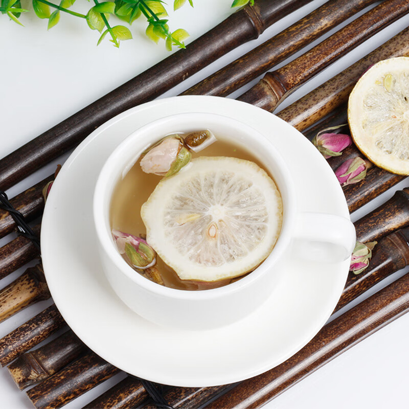 同仁堂 即食干柠檬片柠檬干泡水蜂蜜水喝的花茶柠檬茶 40克 2罐【图片