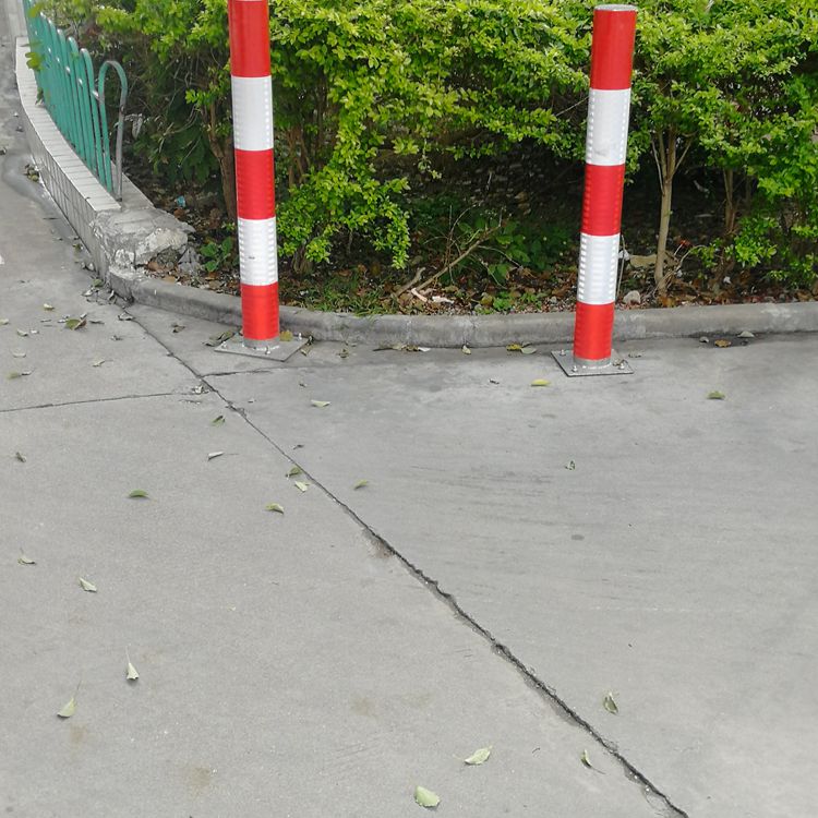 反光膜电线杆红白防撞反光贴条电网交通警示柱桩胶带8020cm黑黄5米
