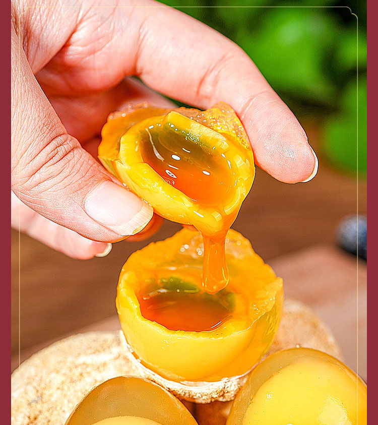 变蛋河南正宗特产鸡蛋溏心皮蛋特大新鲜林诺新威40枚鸡蛋变蛋