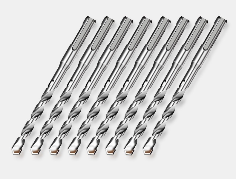 加长 圆头6厘电锤钻头穿墙混凝土打孔用转头定制 圆柄冲击钻头10*350