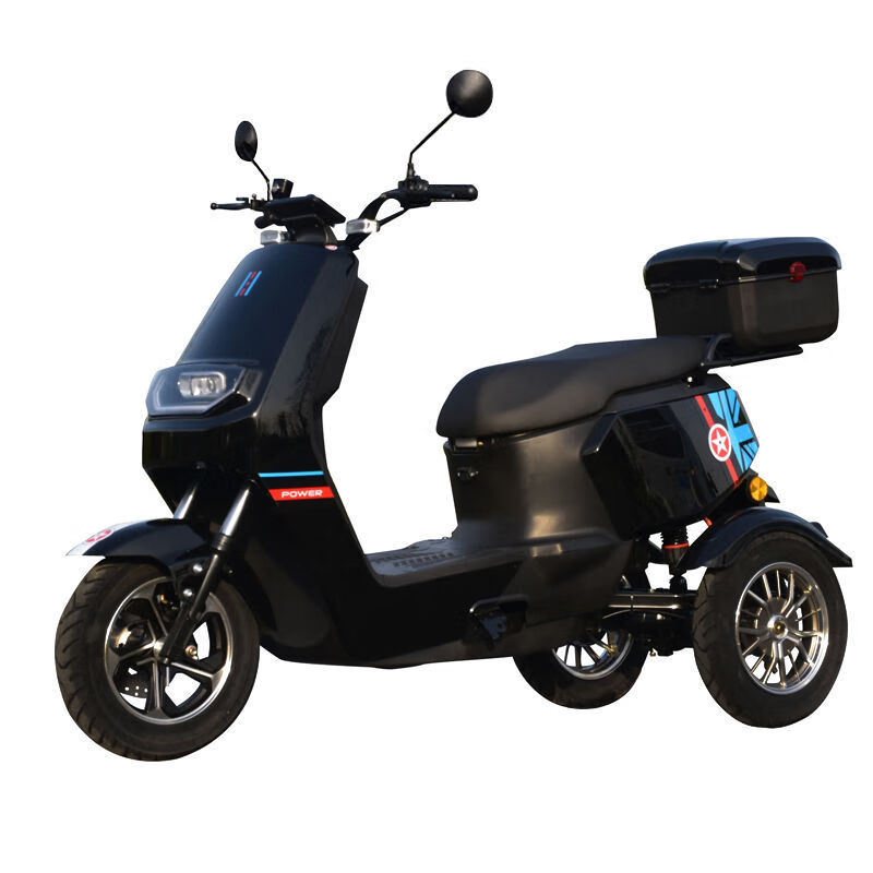 新国标电动三轮车 电动三轮车成人家用72v大功率女性代步接孩子轻便