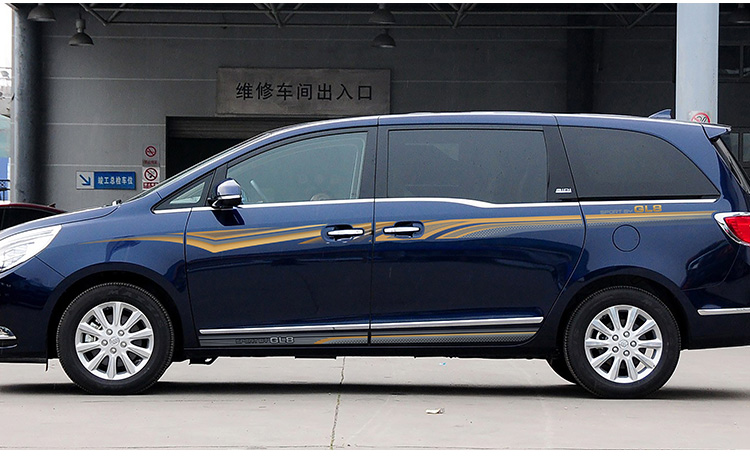 11-15款别克gl8车身贴纸彩条gl8汽车腰线拉花个性装饰贴配件改装定制