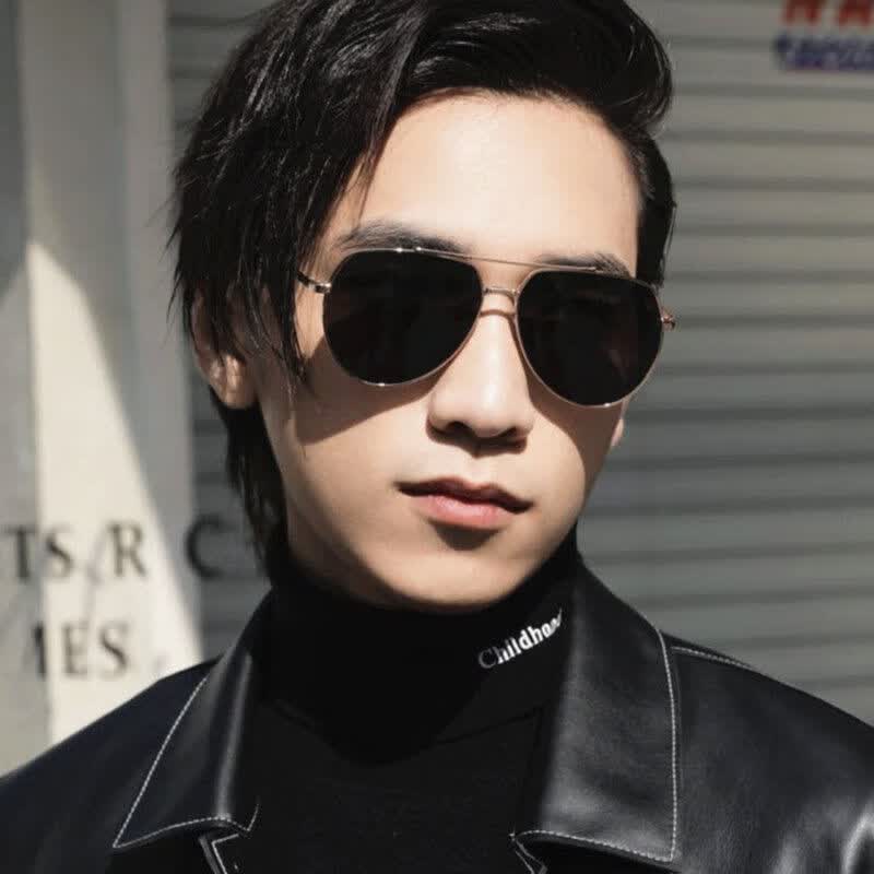高品质太阳眼镜男2021新款超酷新款男士墨镜太阳镜男潮人开车偏光