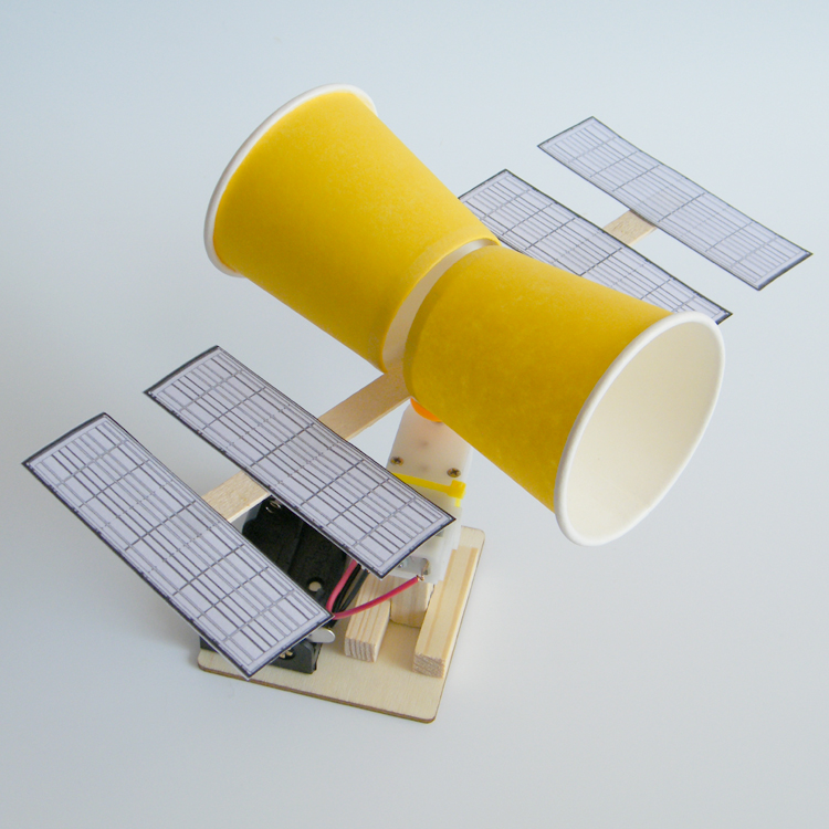 航空航天小制作航空航天模型卫星电动diy科技小制作小发明手工学生