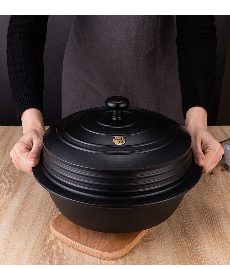 韩国进口铸铁锅阿里郎迷你生铁锅 hanhe汤锅炖锅铸铁锅石锅碗盘铸铁