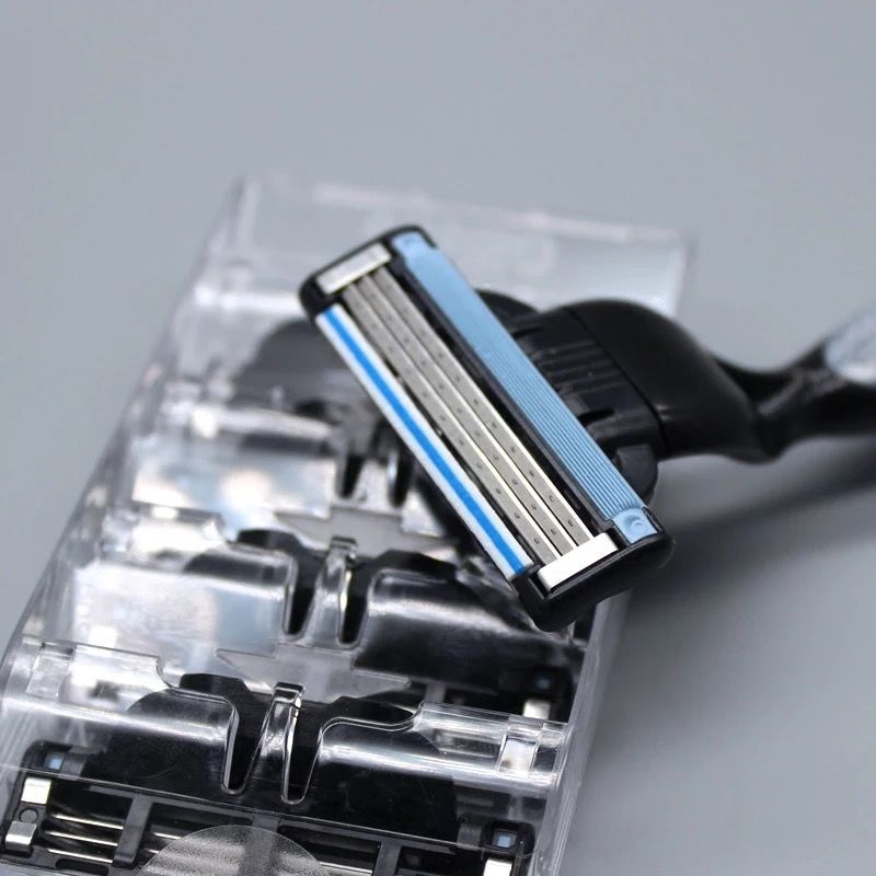 锋速3三层手动剃须刀刮胡刀片胡须刀刮胡子刀头16刀头1刀架收纳盒剃须