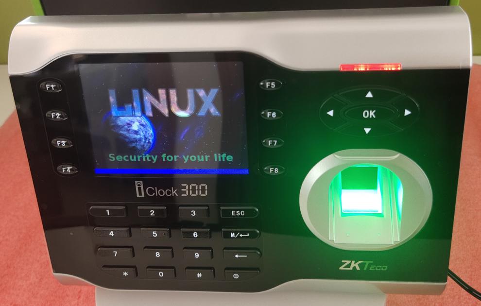 Zk Iclock300指纹考勤机高速带网络U盘可定刷卡英文广域网OLOEY Iclock300定制英文ID刷卡