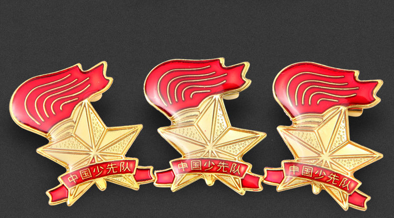 frog小青蛙少先队队徽徽章 学生 标准型 少先队员队徽 中国少先队队徽