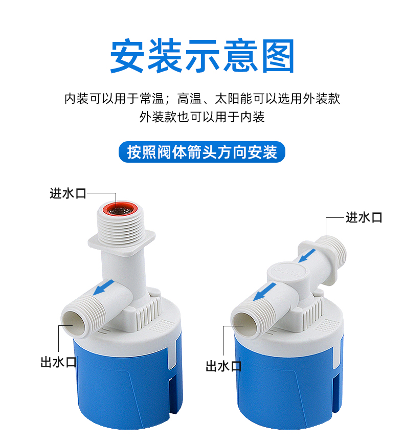 塑料水开关结构示意图图片