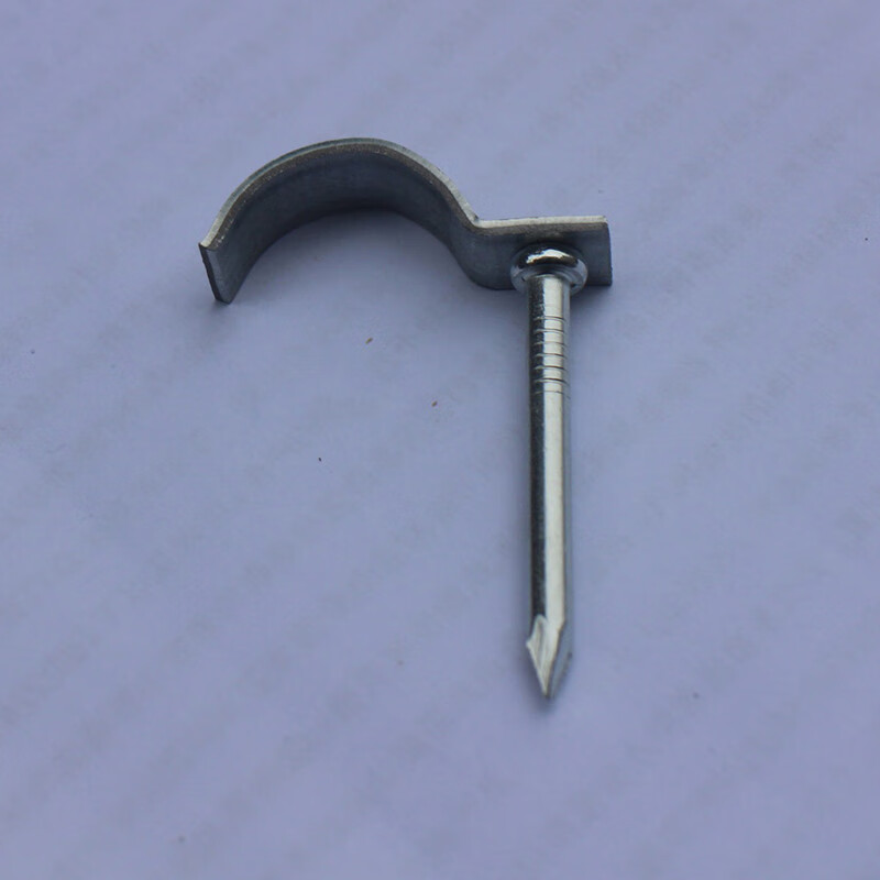 水管方钩钉卡码钉管勾钉25 32四分六分1寸20管卡线管卡扣钢钉 20 25