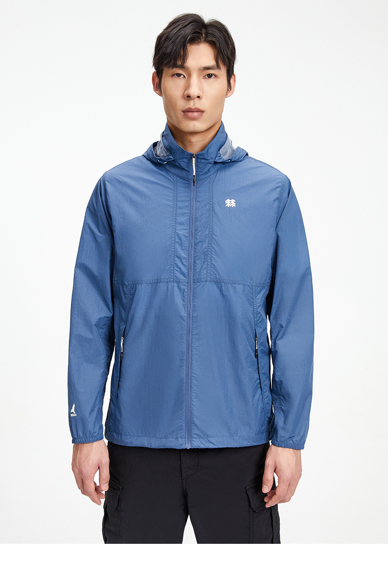 kolon sport/可隆皮肤衣 男子夏季户外运动透汽轻盈防晒衣 lhjk1an601