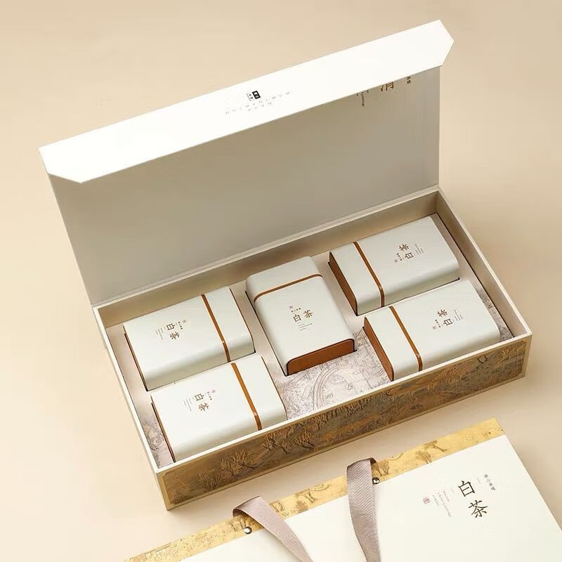 送礼茶安吉正宗白茶2021明前茶叶礼盒精选雨前茶礼盒250g