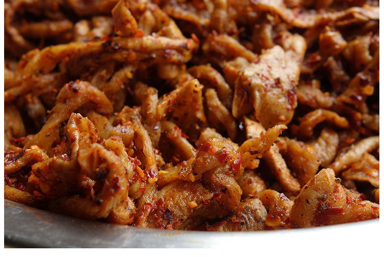 重庆特产赶水萝卜干丁四川自制麻辣开胃下饭菜泡咸榨酱菜500g中麻辣