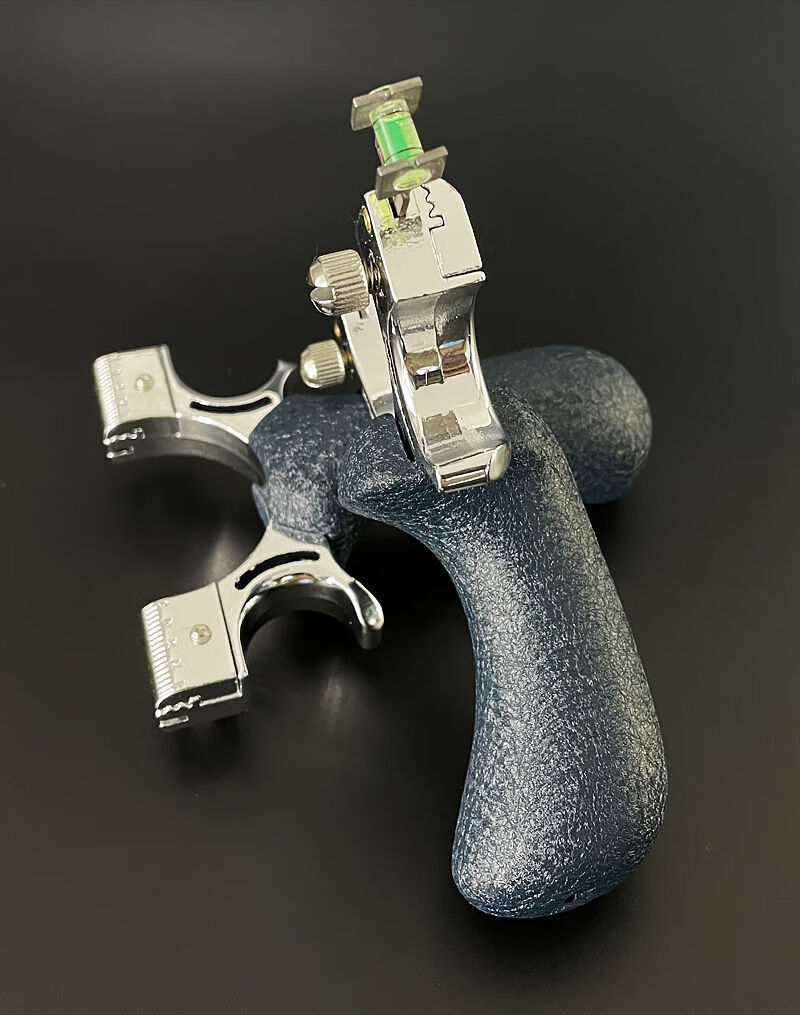 弹弓不锈钢金属户实木外成人户外实战竞技架子扁皮筋组高精准度 铝柄