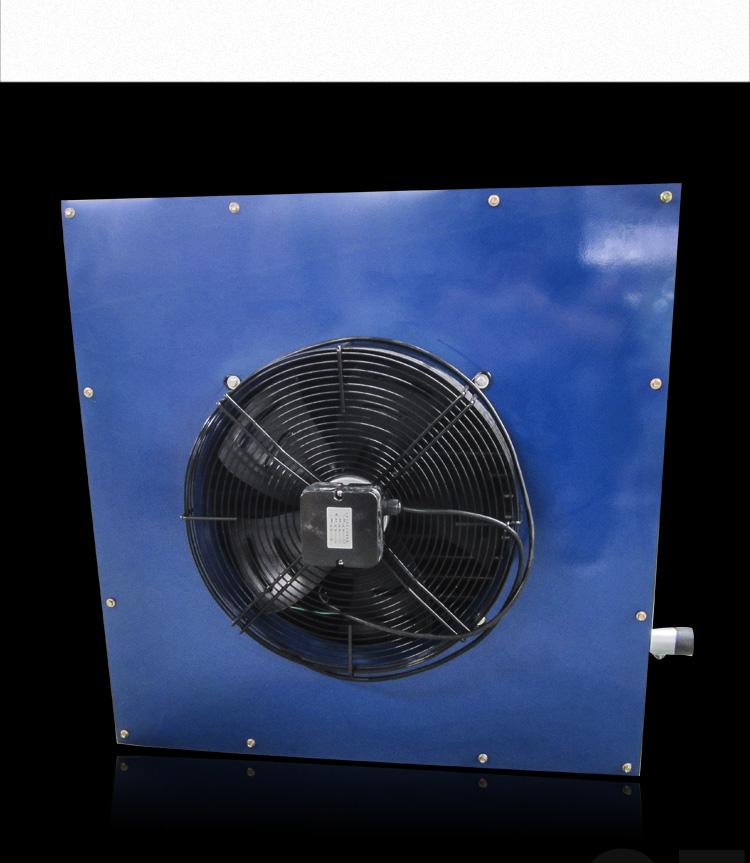 童悦定制大棚加温水取暖散热器暖风机空气能风机工厂车间热水加温井水