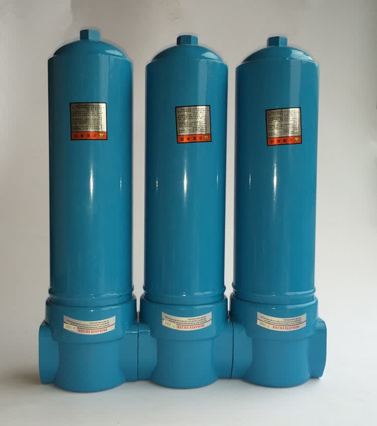 090精密过滤器油水分离器冷干机过滤器空气压缩机精密过滤器电子排水