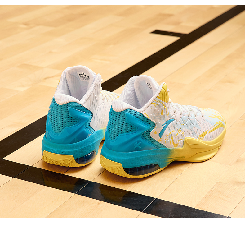 安踏kt3team安踏篮球鞋男汤普森高帮实战靴学生运动鞋耐磨防滑缓震