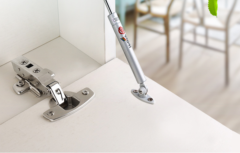 撑榻榻米橱柜上翻门液压杆气压杆气动弹簧伸缩支撑杆下翻门气撑50n1只