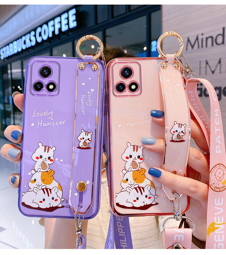 vivoiqoou3手机壳iqoou3x标准版保护硅胶套5g腕带挂绳vivo全包v2061a