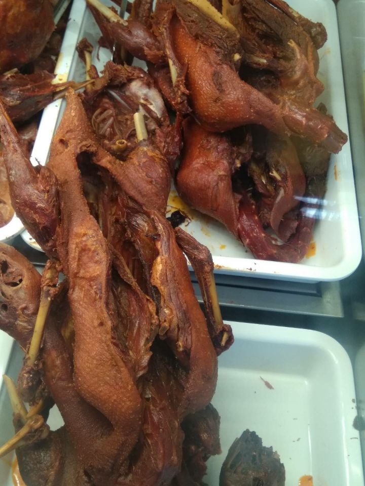 大正宗四川南充特产美熟食卤味绸都杨鸭子麻辣五香麻辣500克半只顺丰