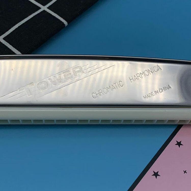24孔半音阶口琴学生初学者普及类入门琴 24孔半音阶口琴学生初学者