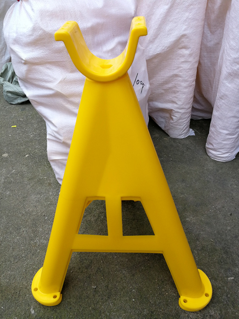 58cm电缆支架电缆三脚架放线架电线托架一面带标语加厚款