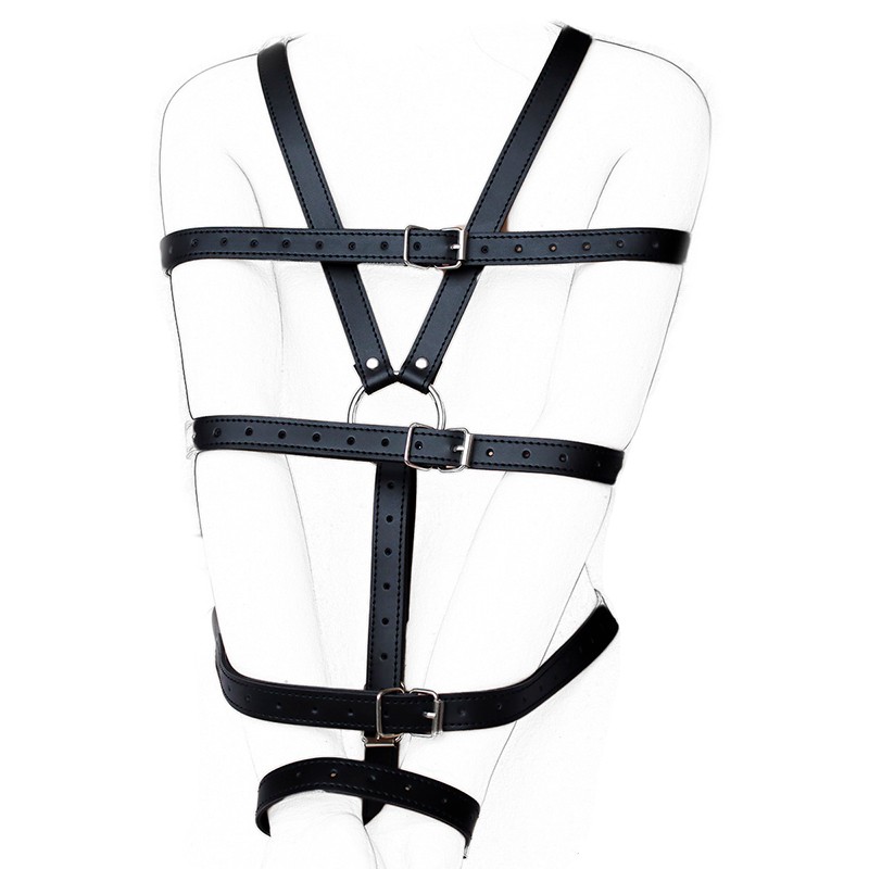 自缚绳艺背手束缚衣皮革捆绑带sm男女用器具另类调教夫妻私密游戏激情