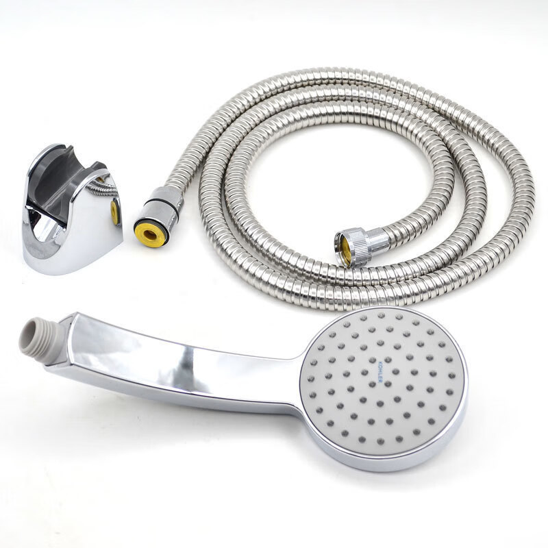 科勒(kohler) 科勒挂墙式花洒k-7686t/7685t/99460t 简易电镀手持花洒