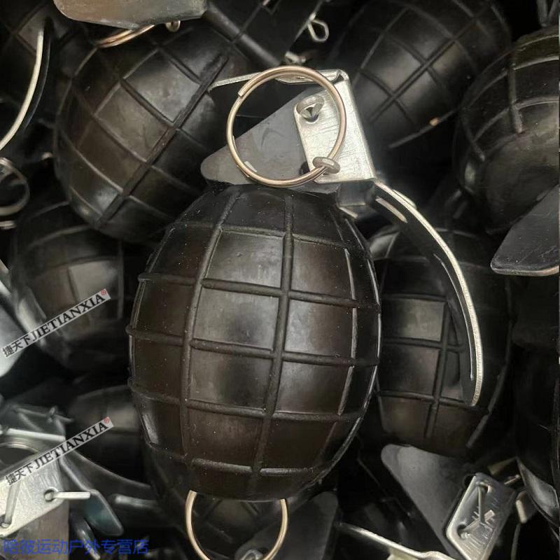 822式模拟雷教学训练模型演习投掷雷手榴82教练弹82桔色塑料10个