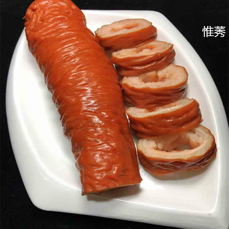 750克拉丝猪大肠头卤味带油肠头肥肠熟大肠头熟食拉丝大肠头 卤味750