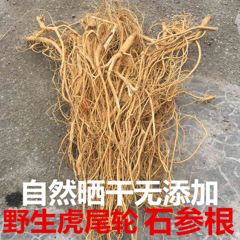 康中尊梅州石参根广东石参根深山人参养生煲汤料500g1000克的虎尾轮