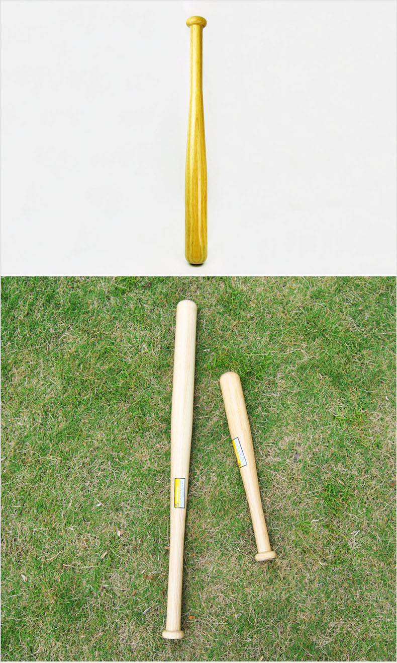 棒球棍实木棒球棍实心橡木棍放车内居家庭提着巡逻打垒球硬木实木制