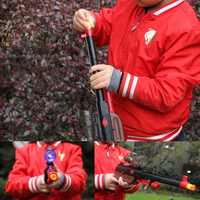 鸟枪软弹枪男孩冲锋枪来福散弹玩具海绵软弹枪枪弹射靶子吸盘 鸟枪m03