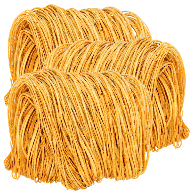 苏北特产连云港油炸馓子芝麻油散子点心家乡味零食2斤 细馓子2斤