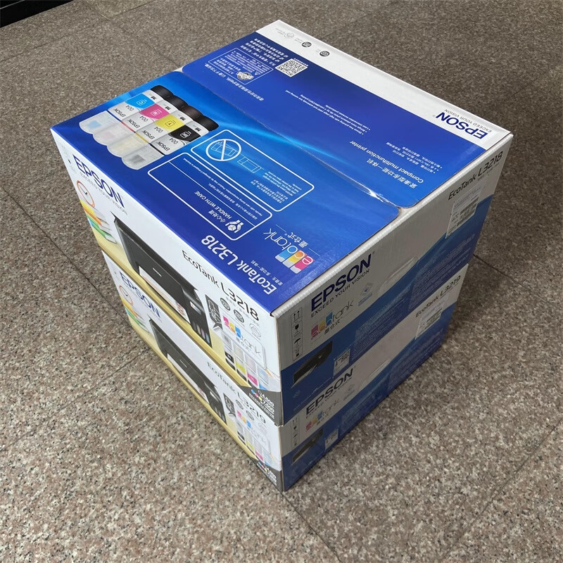 爱普生(epson)爱普生l3218 l3219彩色喷墨家用办公打印复印扫描 墨仓