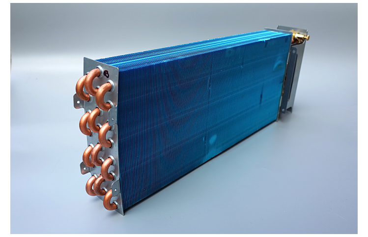 风机盘管表冷器铜管冷凝蒸发器空调铝箔散热器水暖空调换热芯136