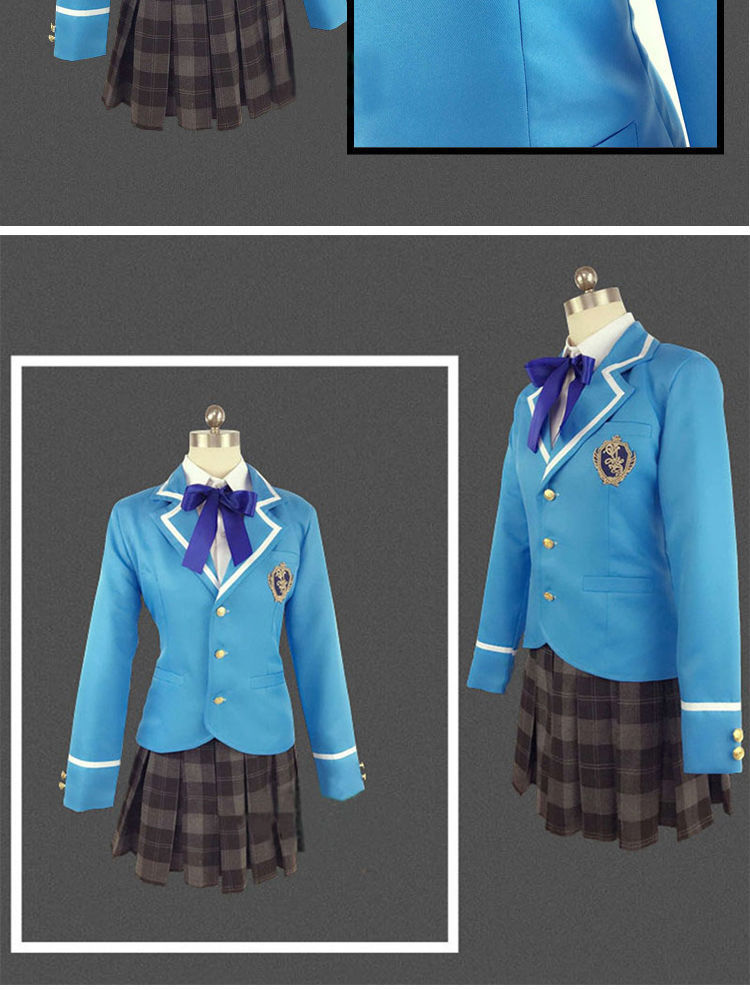 偶像梦幻祭冰鹰北斗cos校服男女女学生制服套装cosy服装全套 -【三毛