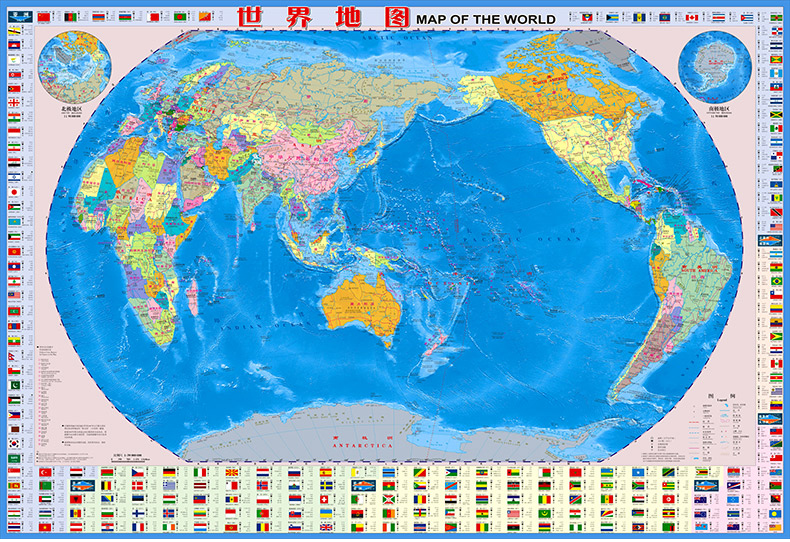 中国地图位置世界地图图片