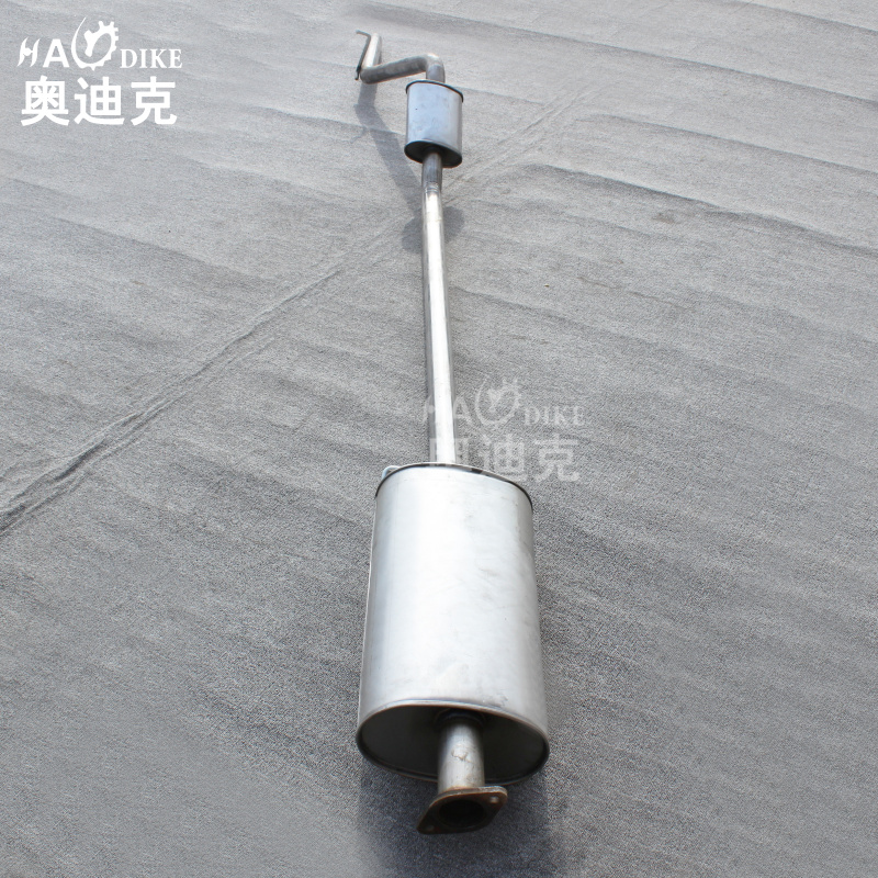 适用于江铃福特全顺v348后节段静音型排气管消声器柴油单包短轴需订货