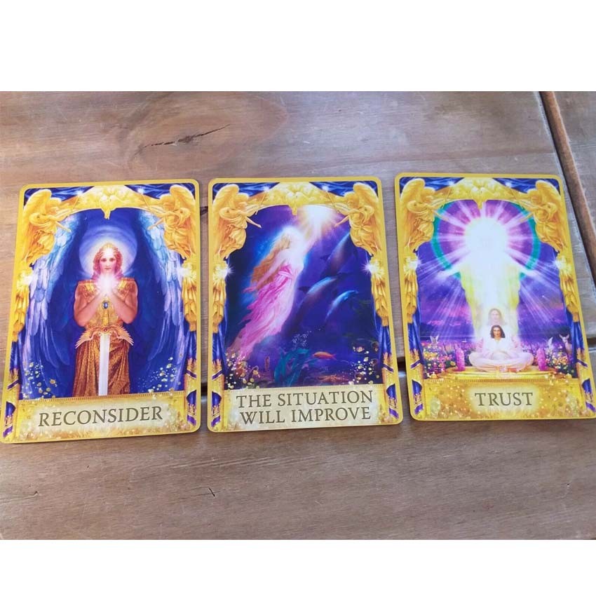 天使回音神谕卡angelanswersoracle44cardstarotg