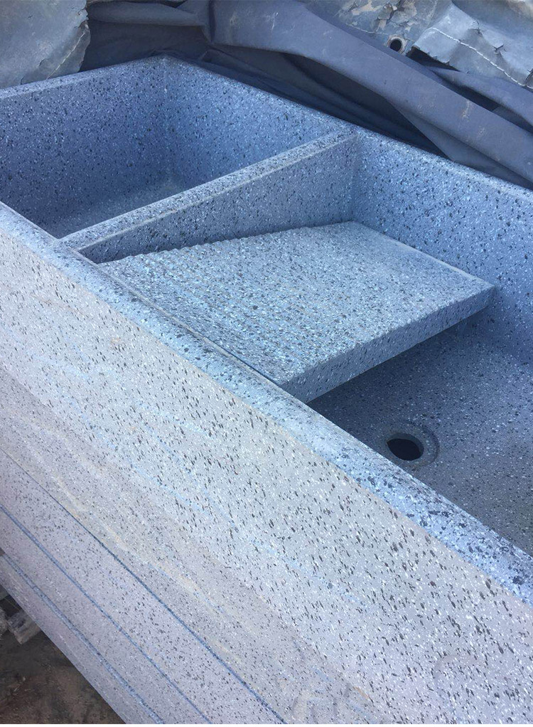 适用洗衣池阳台带搓板仿大理石水磨石水泥户外洗衣台盆水槽池室外院子