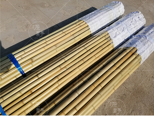 园艺 防腐竹竿装修干竹子装饰竹杆隔断装潢毛竹杆粗竹旗杆细跳舞白