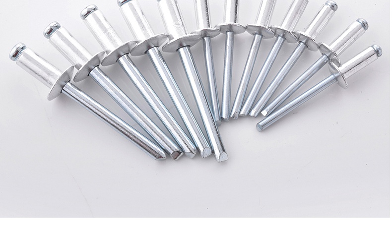 抽芯铆钉铝制拉铆钉铝铆钉5mm圆头抽心柳钉开口形k型m24m32m4m246100