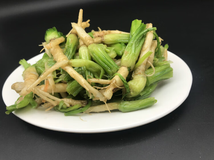 东北延边朝鲜族手工香菜根泡菜咸菜散装袋装每份250克 份250克【图片