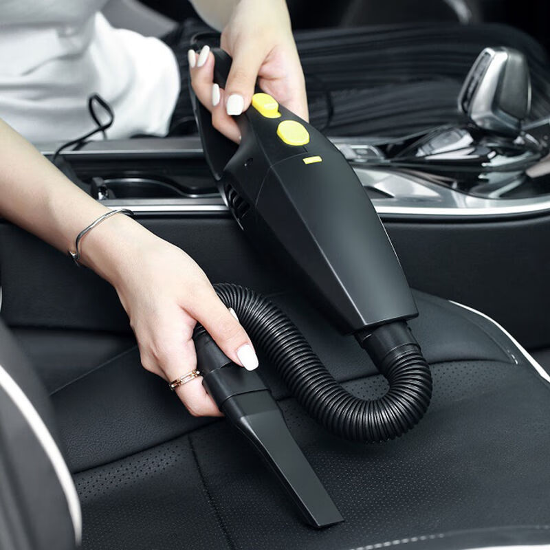 汽车用吸尘器车载大吸力小车清理灰尘 车载吸尘器大功率120w干湿两用