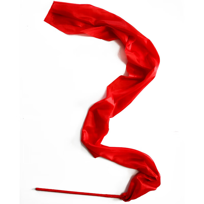 排舞用红绸子舞蹈彩带飘带带棒广场舞彩绸跳舞甩绸红绸子盛世鸿姿成人